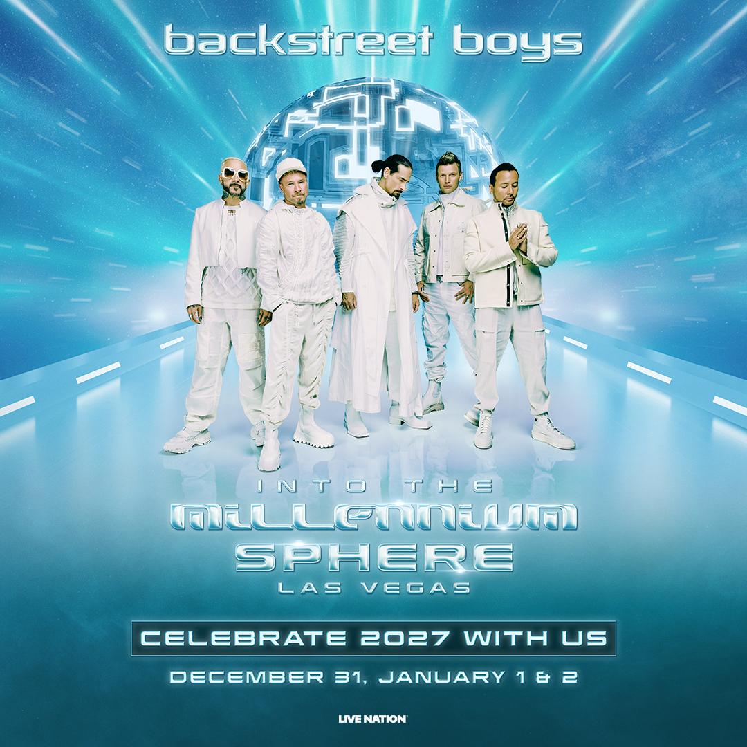 Backstreet Boys tour poster — 2026–2027