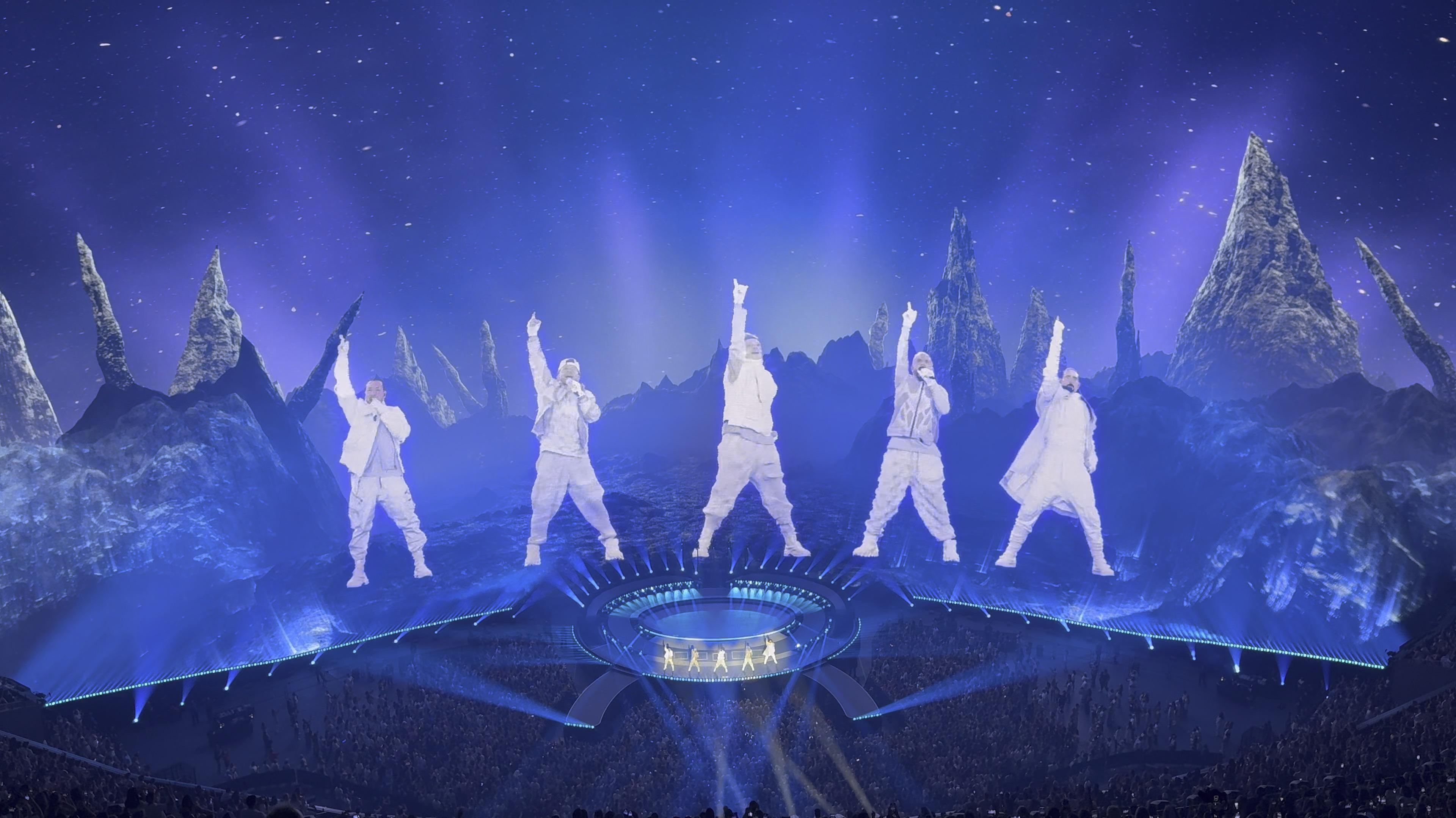 Backstreet Boys live in concert